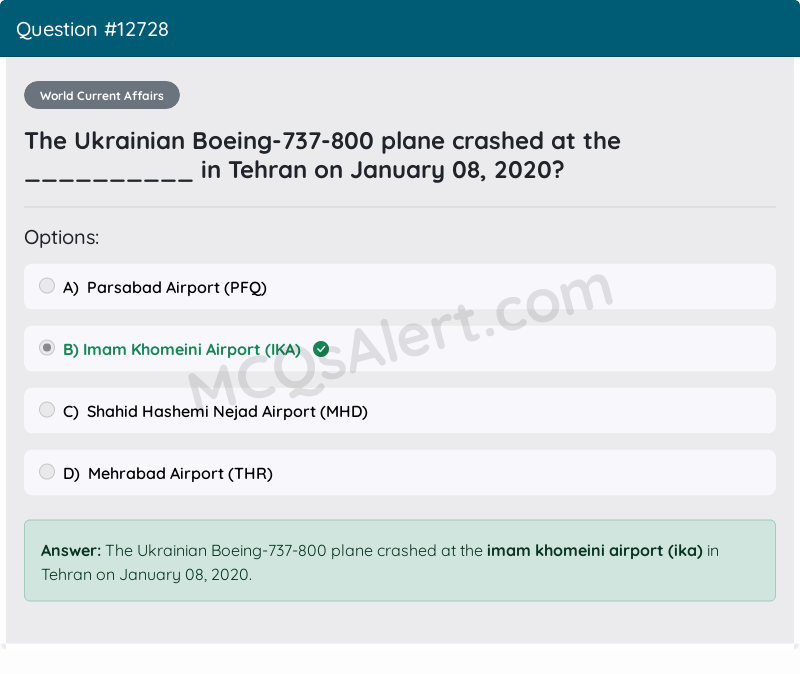 Question Screenshot