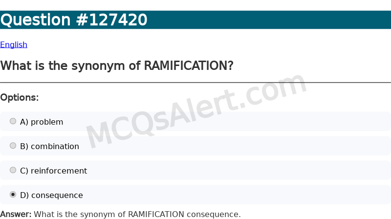 Question Screenshot