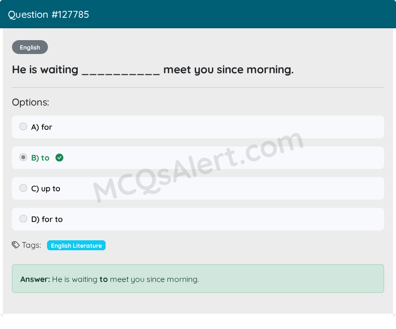Question Screenshot