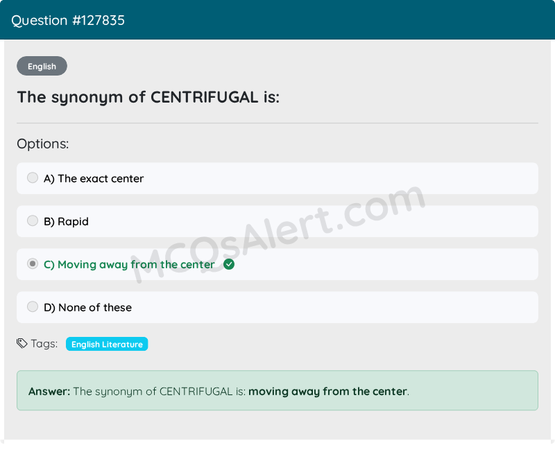 Question Screenshot