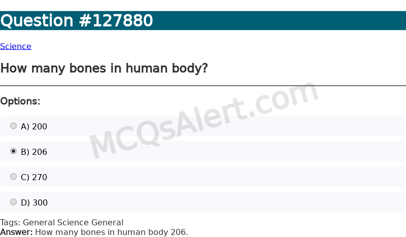 Question Screenshot