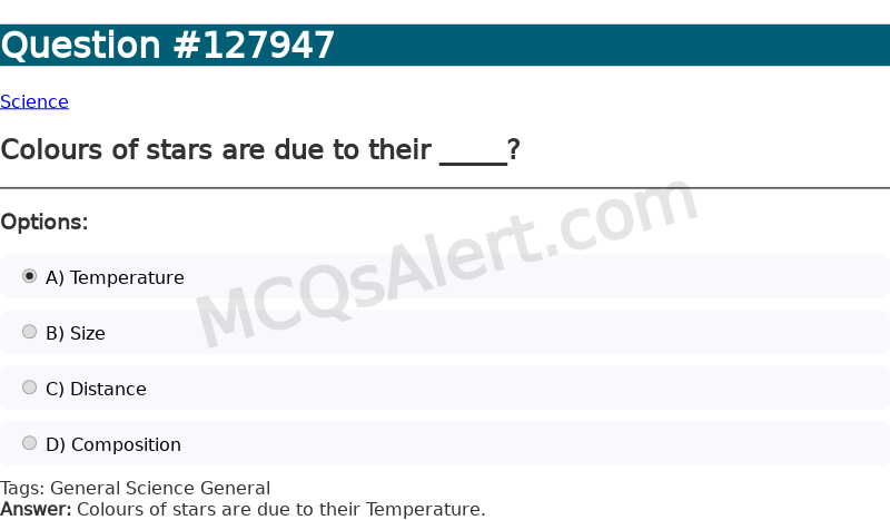 Question Screenshot