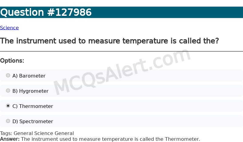 Question Screenshot