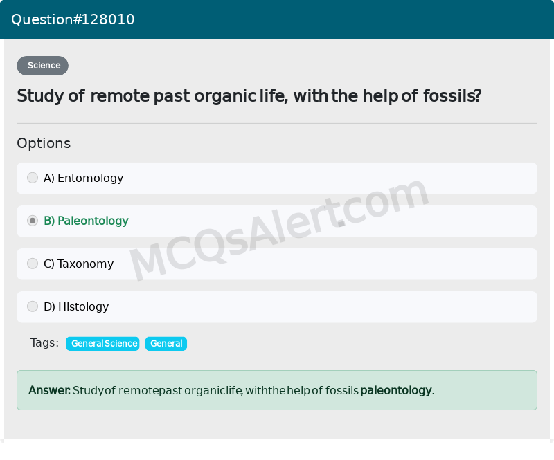 Question Screenshot