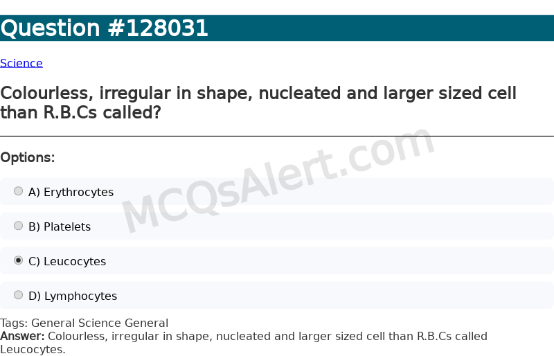 Question Screenshot