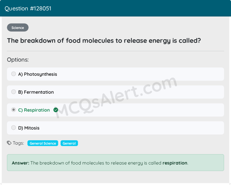 Question Screenshot
