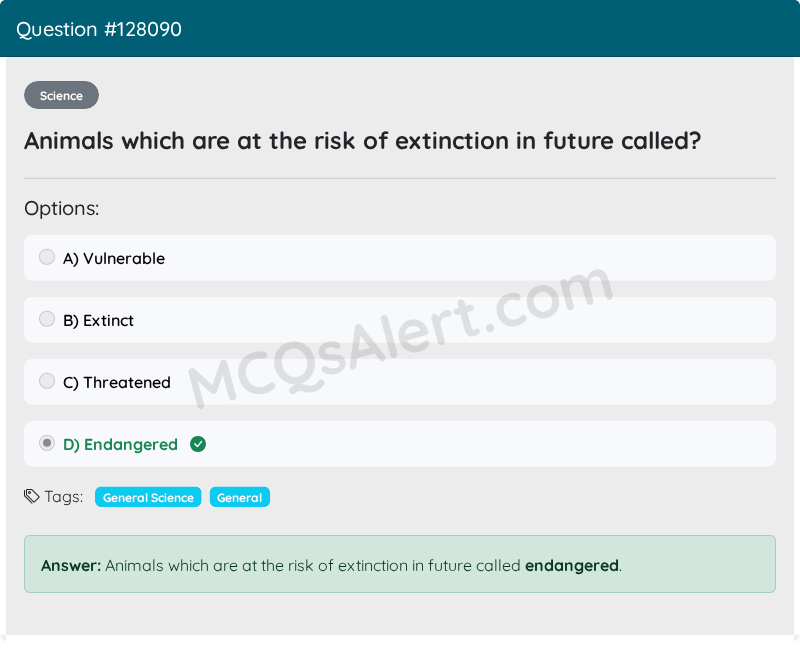 Question Screenshot