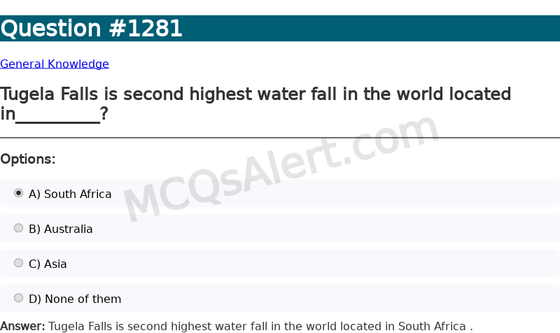 Question Screenshot