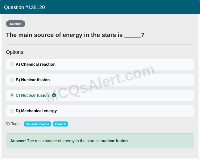 Question Screenshot