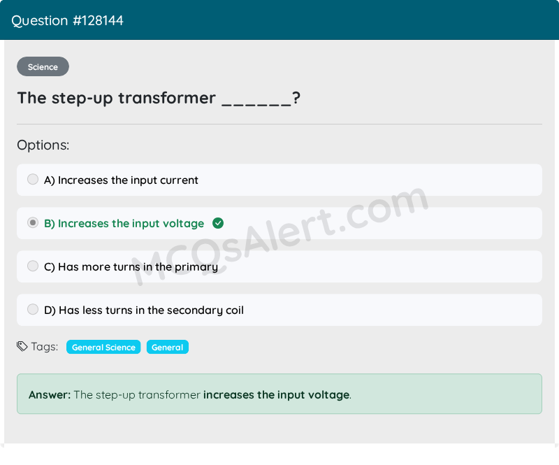 Question Screenshot