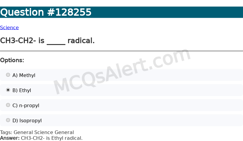 Question Screenshot