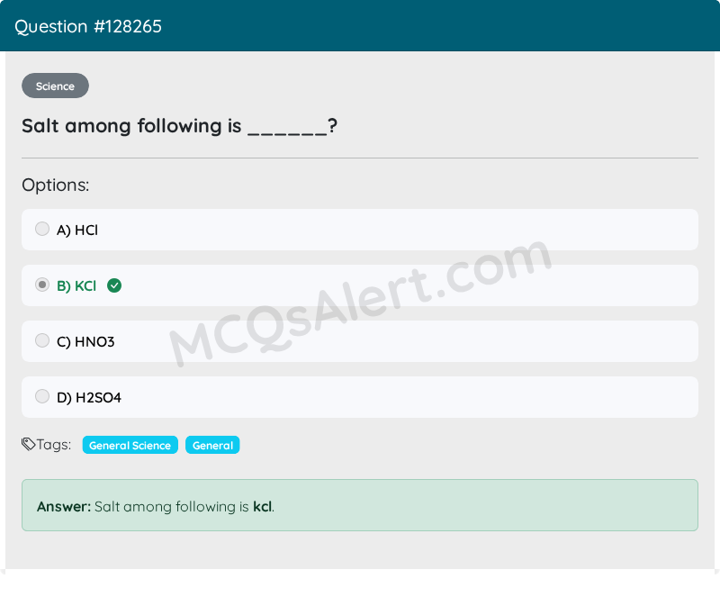 Question Screenshot