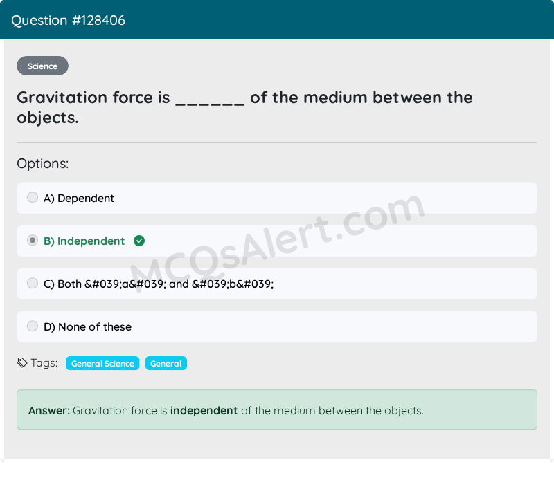 Question Screenshot