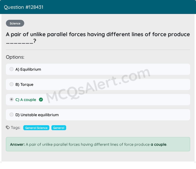 Question Screenshot