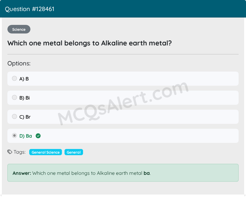 Question Screenshot