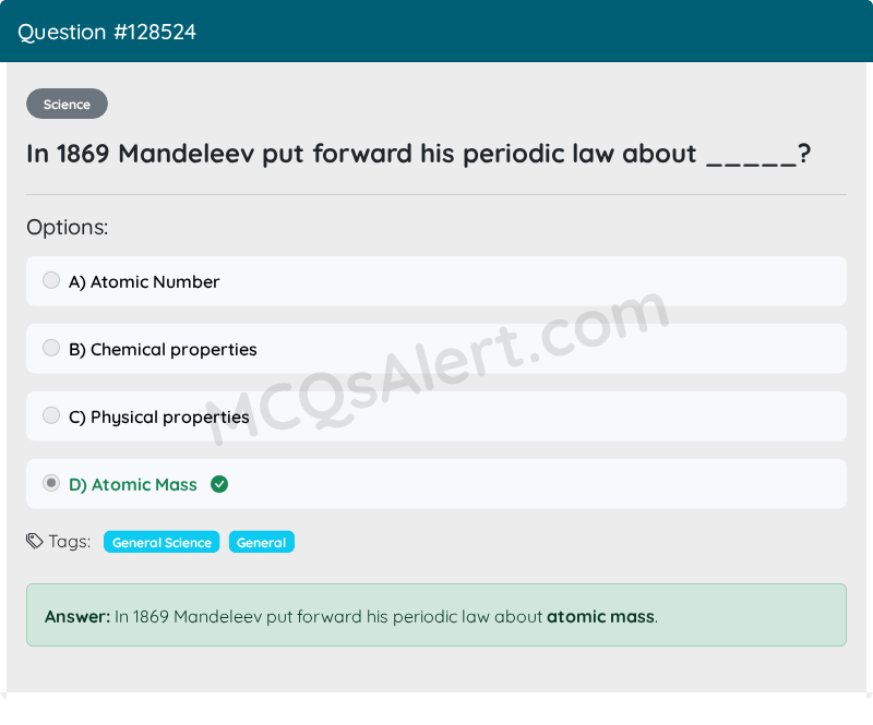 Question Screenshot