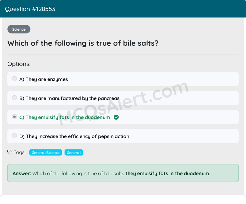 Question Screenshot