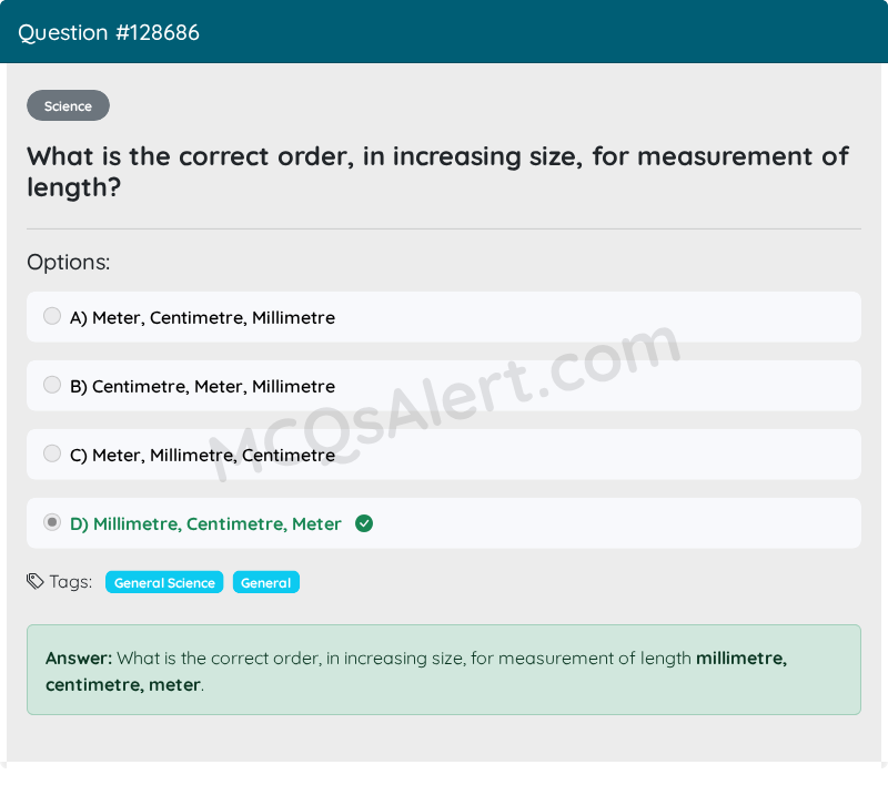 Question Screenshot