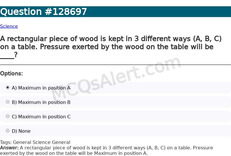 Question Screenshot