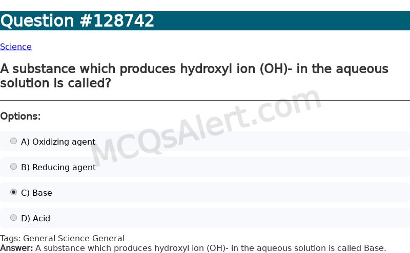 Question Screenshot