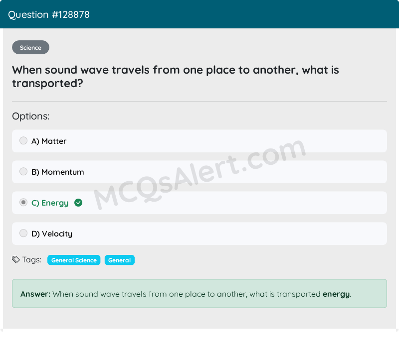 Question Screenshot