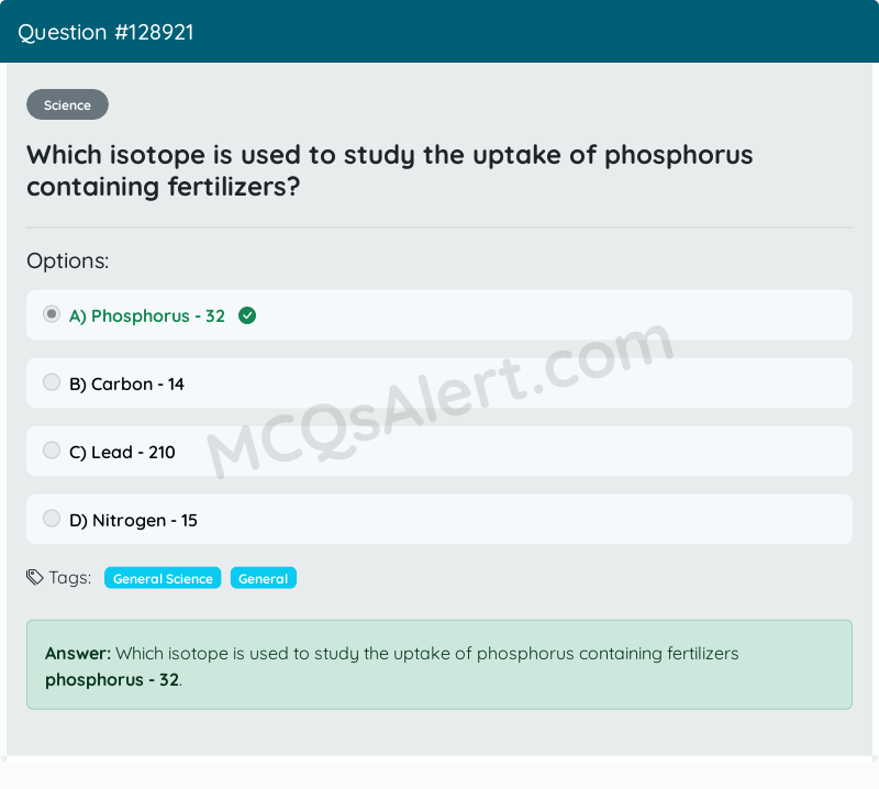 Question Screenshot