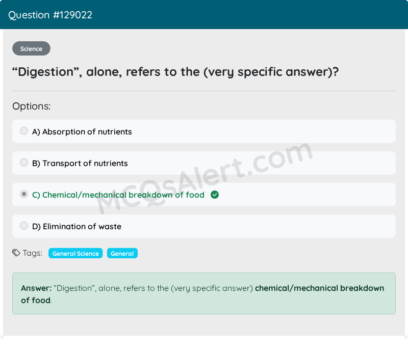 Question Screenshot