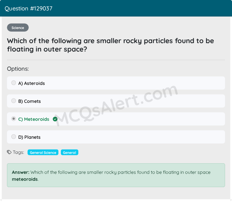 Question Screenshot