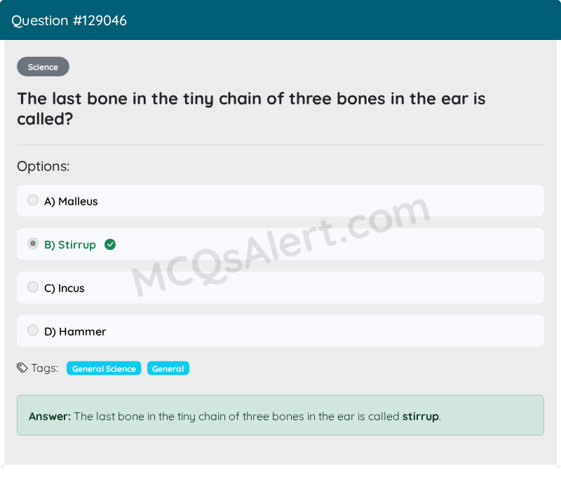 Question Screenshot