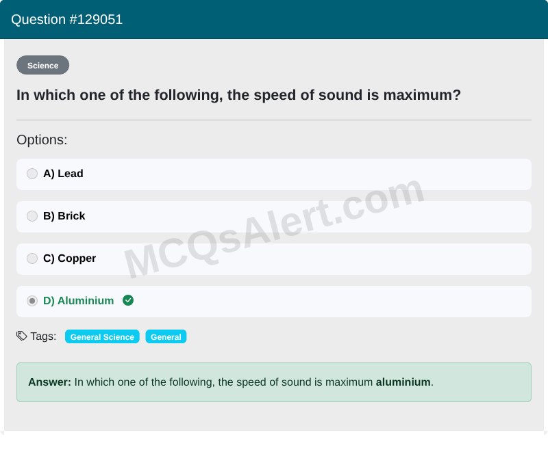 Question Screenshot