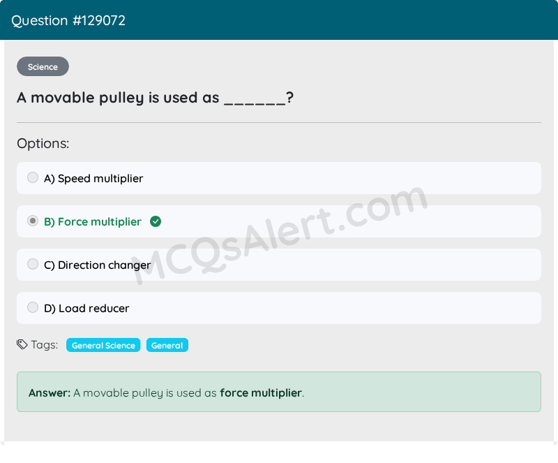 Question Screenshot