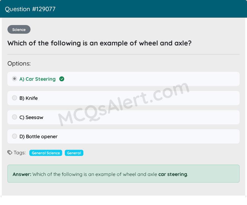 Question Screenshot