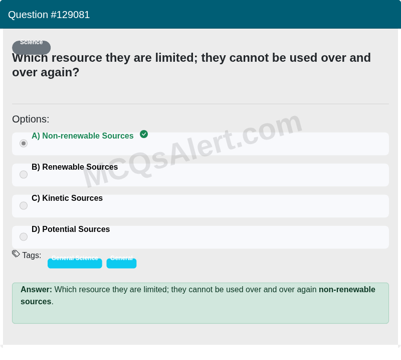 Question Screenshot