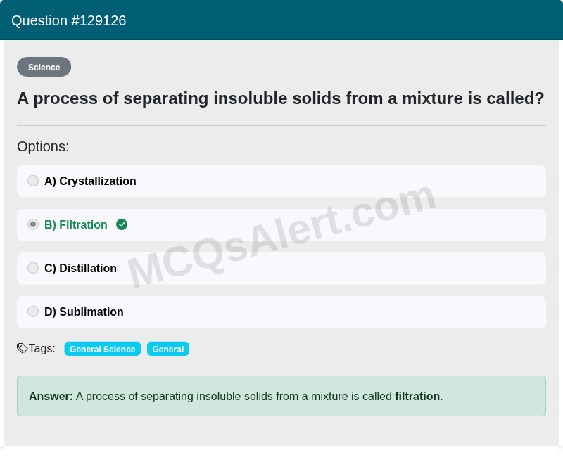 Question Screenshot