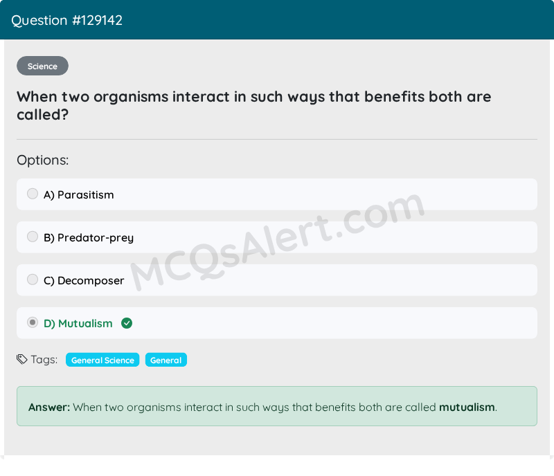 Question Screenshot