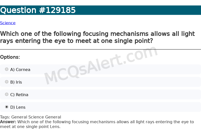 Question Screenshot