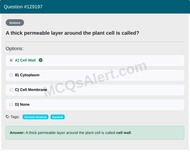 Question Screenshot
