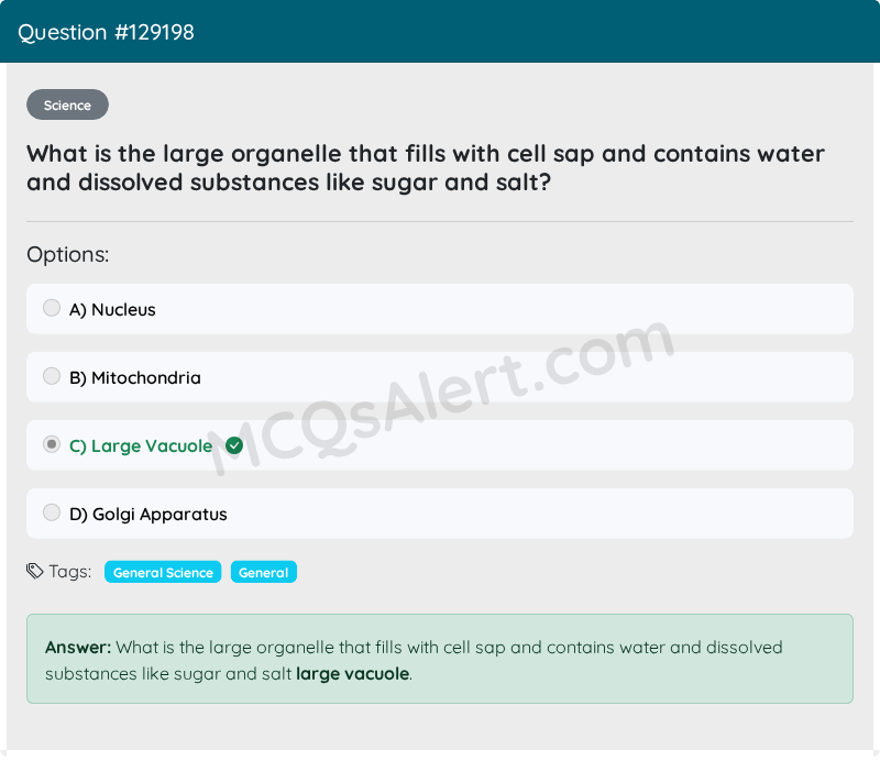 Question Screenshot