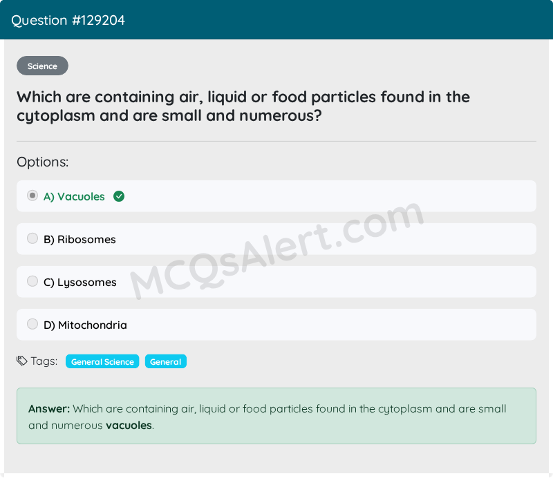 Question Screenshot