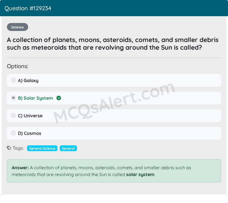 Question Screenshot
