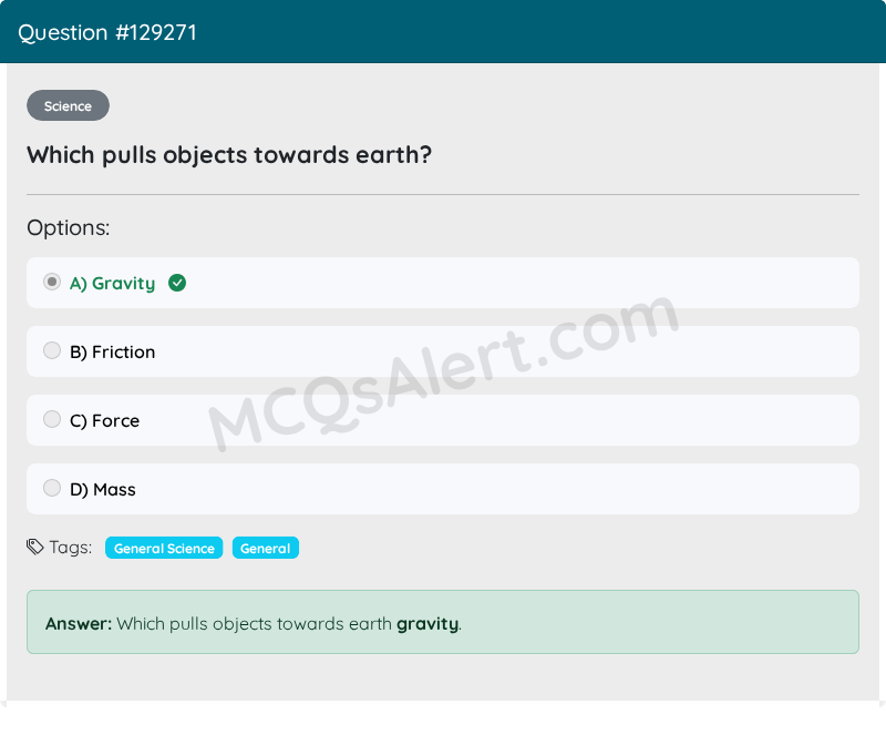 Question Screenshot