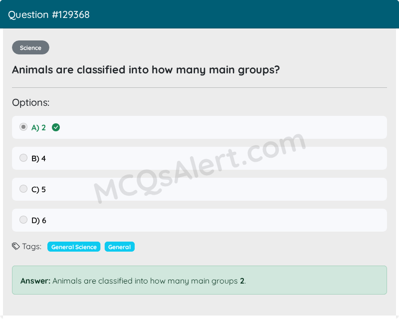 Question Screenshot