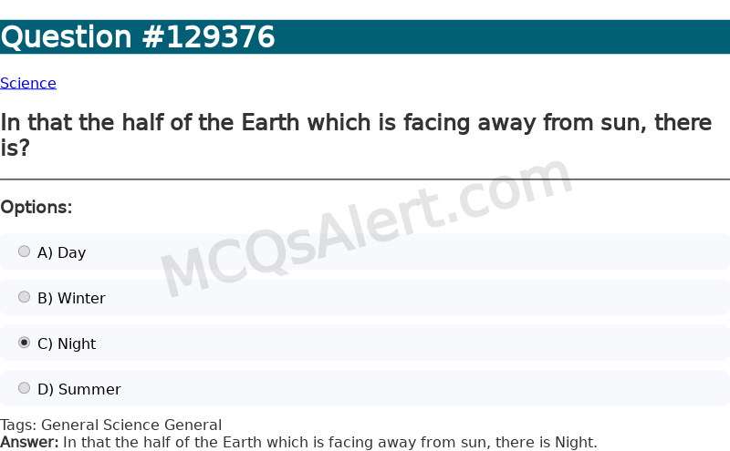 Question Screenshot