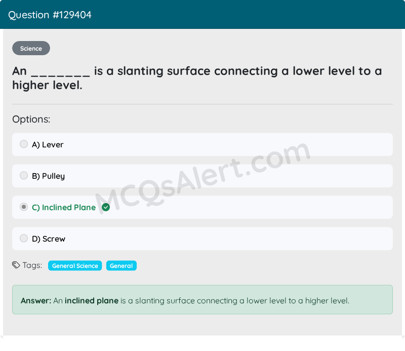 Question Screenshot