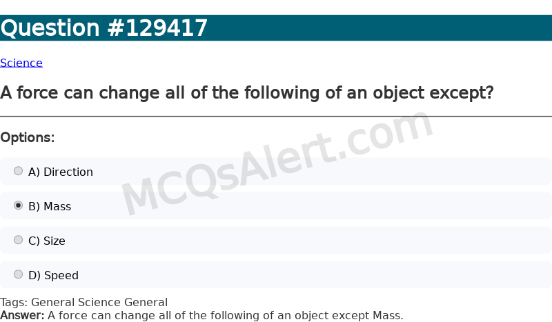 Question Screenshot