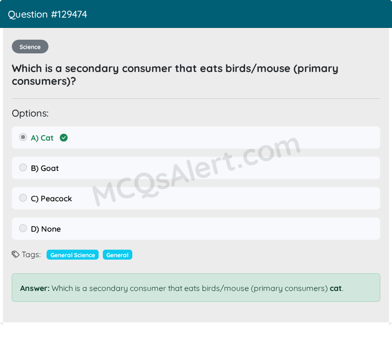 Question Screenshot