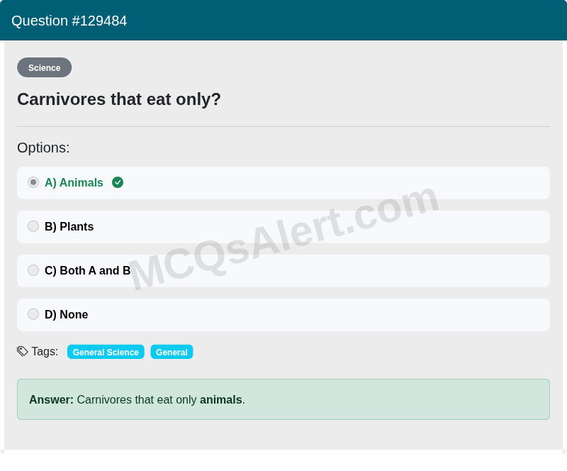 Question Screenshot