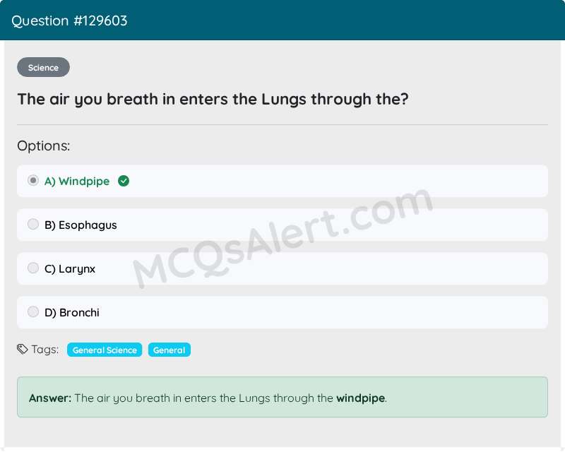 Question Screenshot