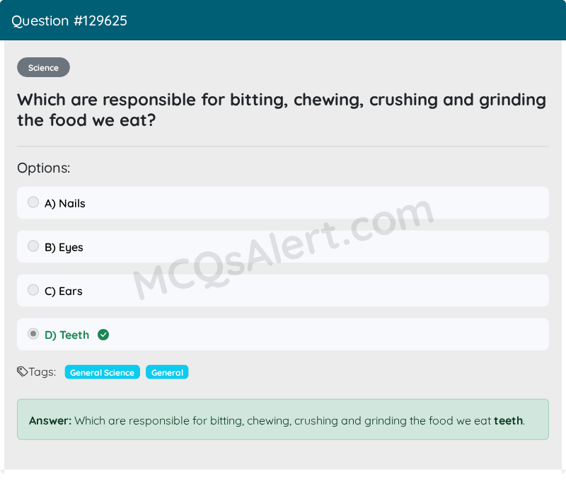 Question Screenshot