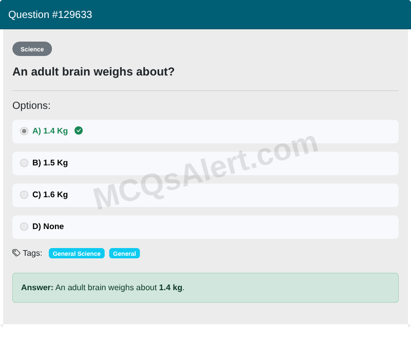 Question Screenshot